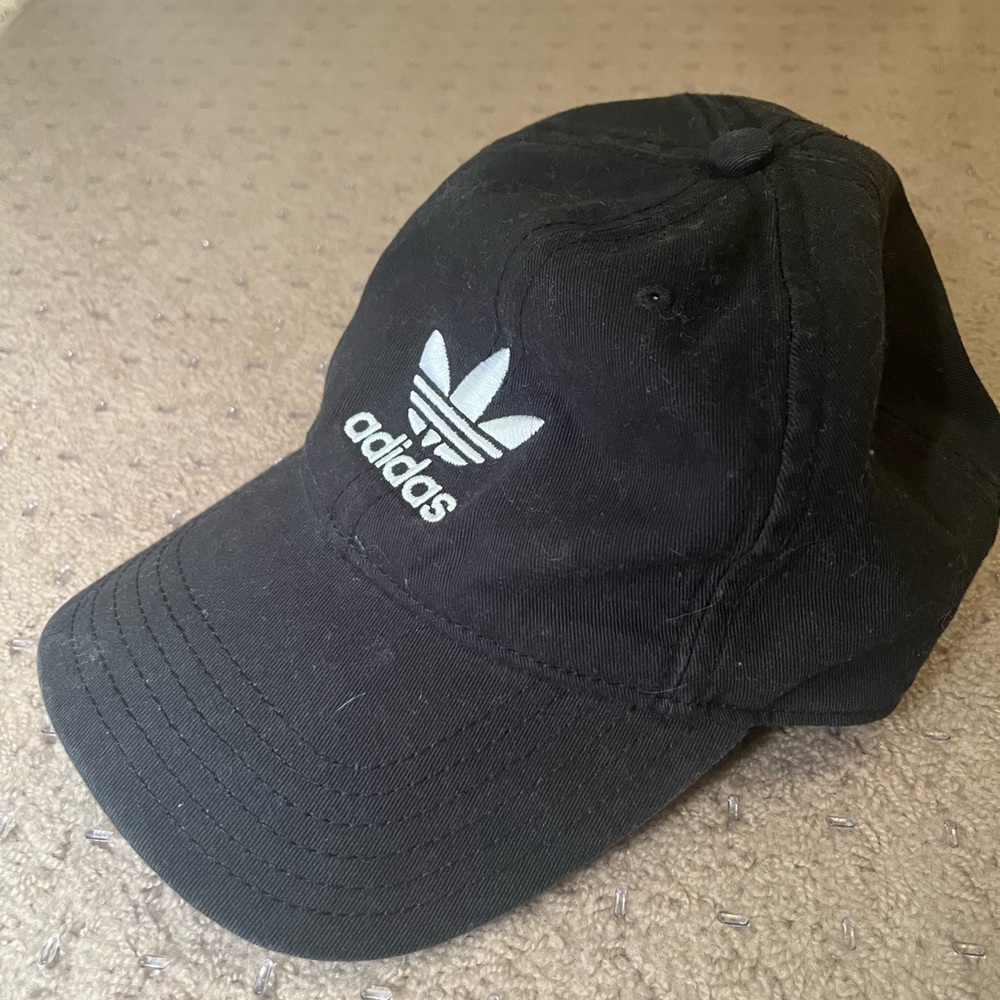 Adidas black hat
